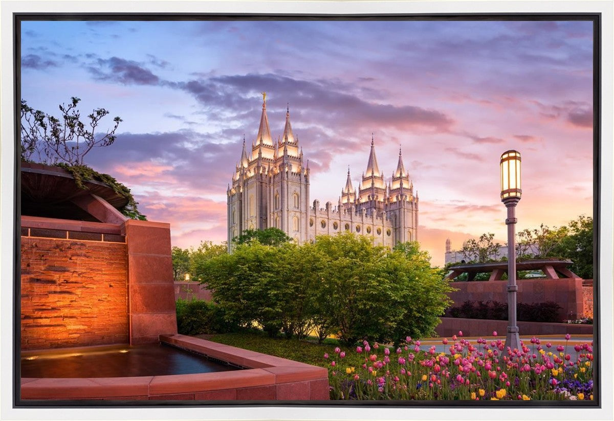Salt Lake City This is the Place Gallery Wrap