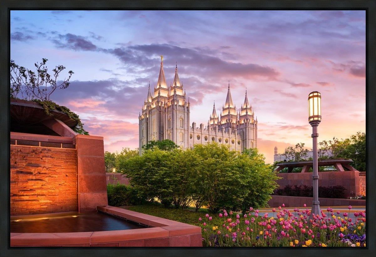 Salt Lake City This is the Place Gallery Wrap
