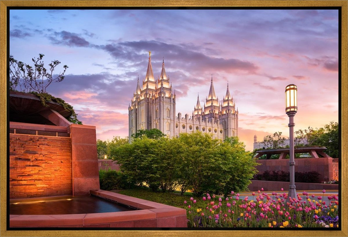 Salt Lake City This is the Place Gallery Wrap