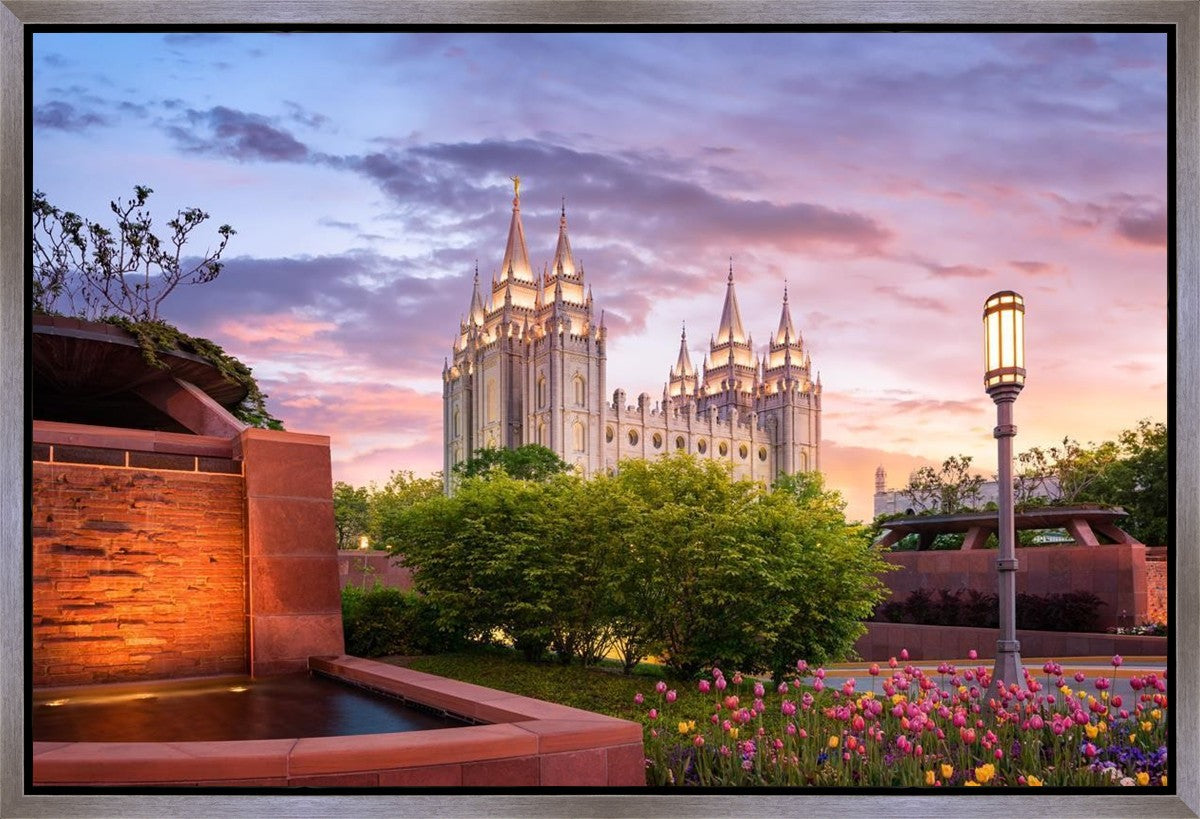 Salt Lake City This is the Place Gallery Wrap