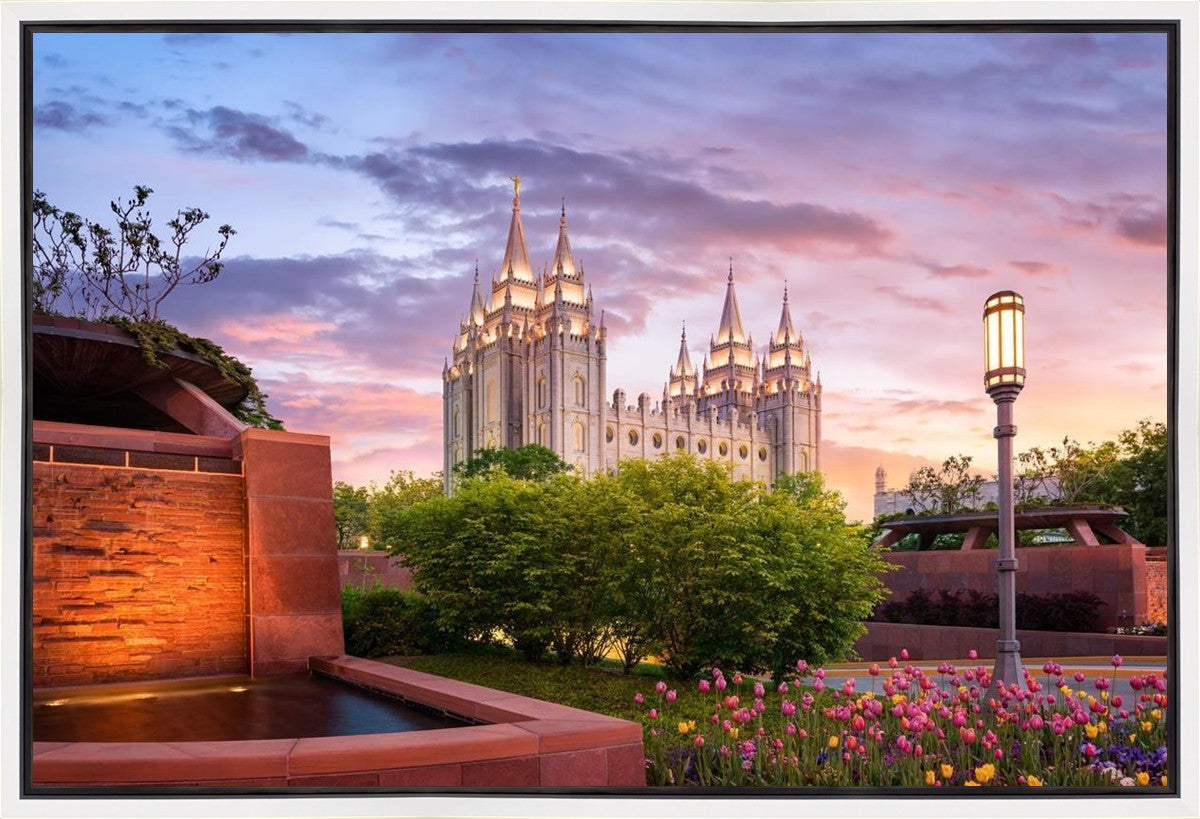 Salt Lake City This is the Place Gallery Wrap