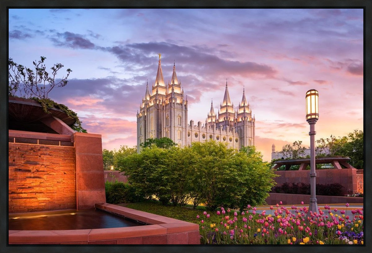 Salt Lake City This is the Place Gallery Wrap