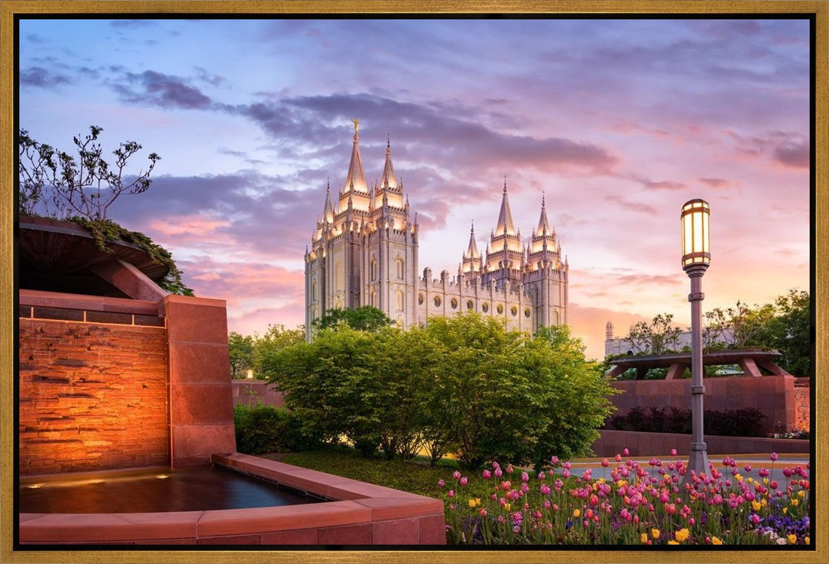 Salt Lake City This is the Place Gallery Wrap