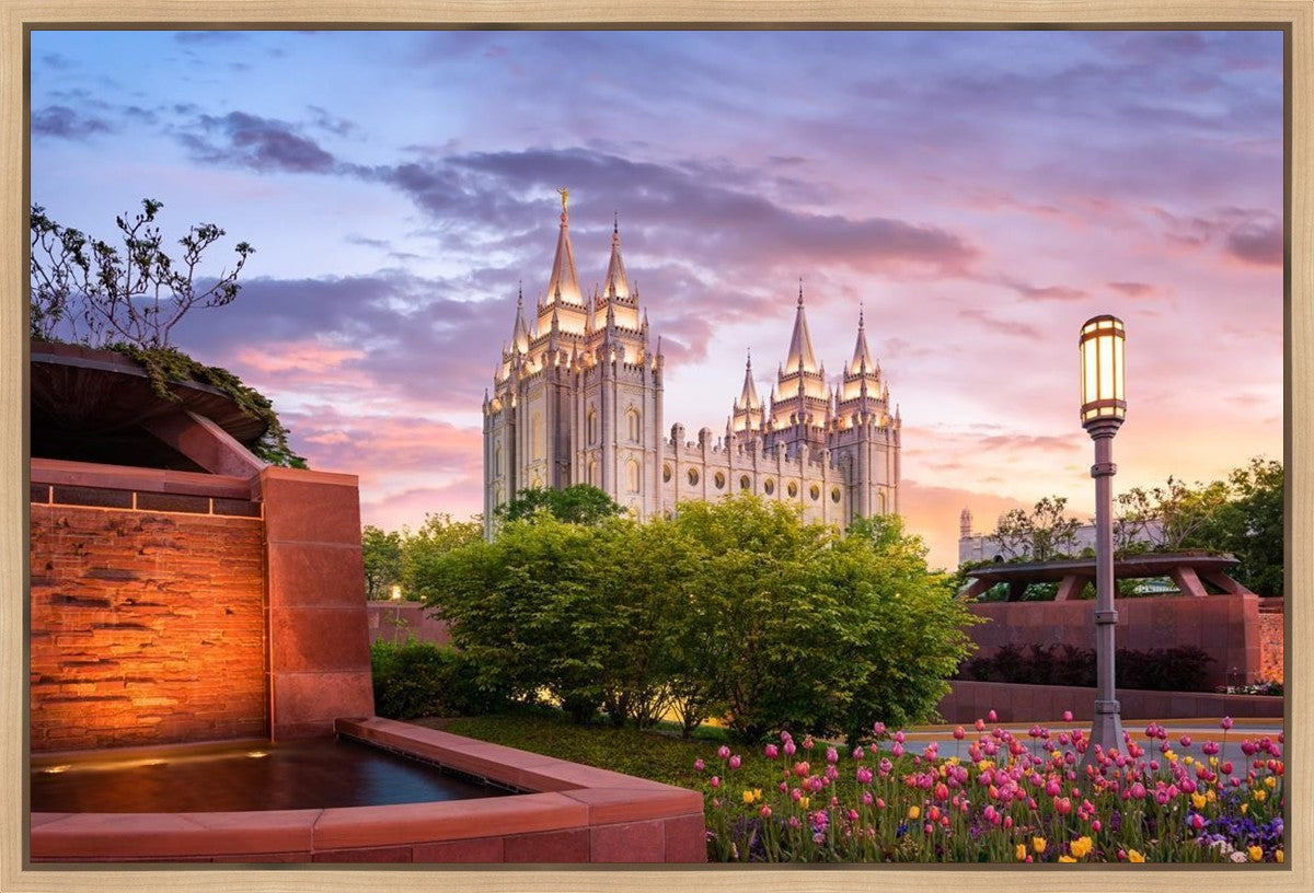 Salt Lake City This is the Place Gallery Wrap