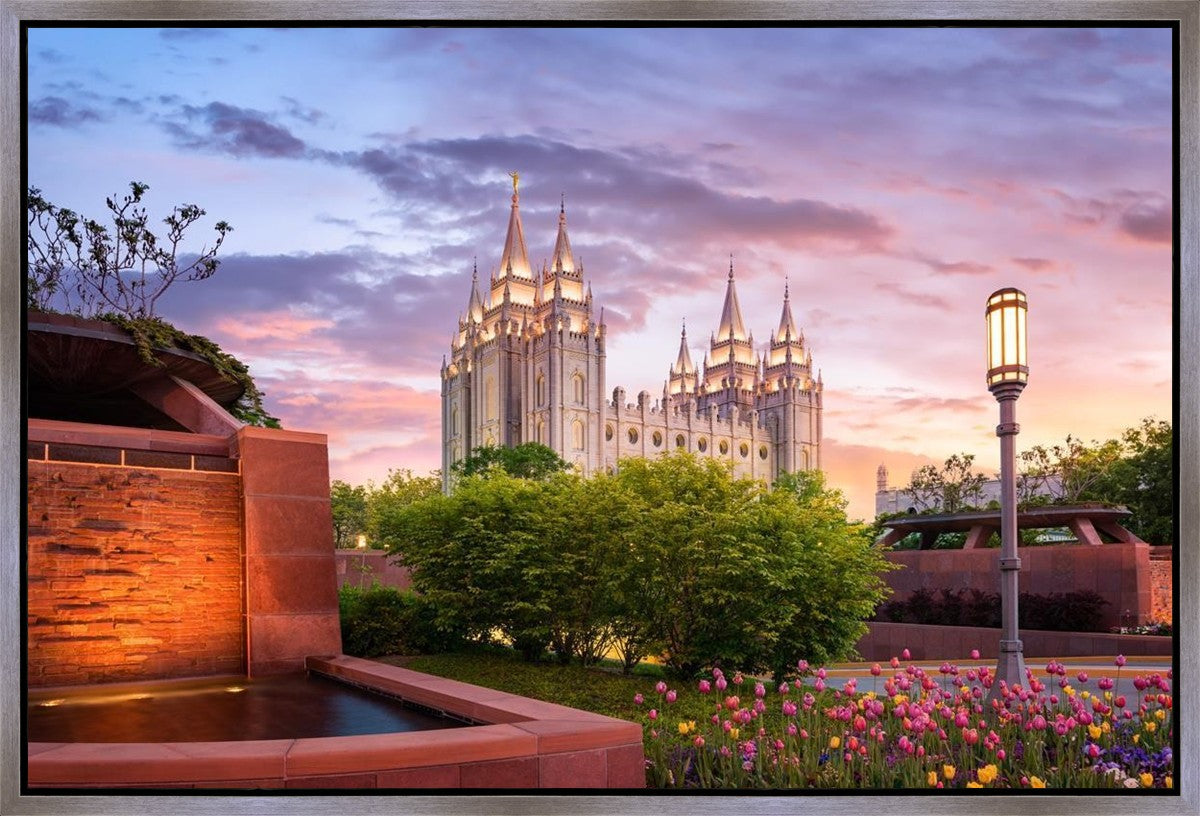 Salt Lake City This is the Place Gallery Wrap