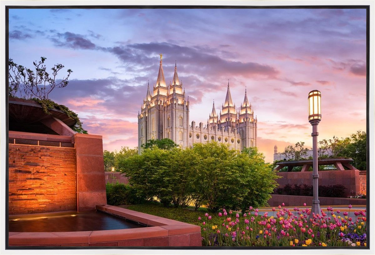 Salt Lake City This is the Place Gallery Wrap
