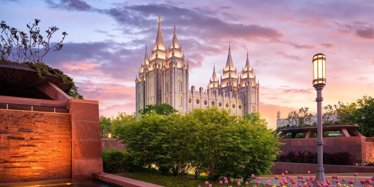 Salt Lake City This is the Place Gallery Wrap