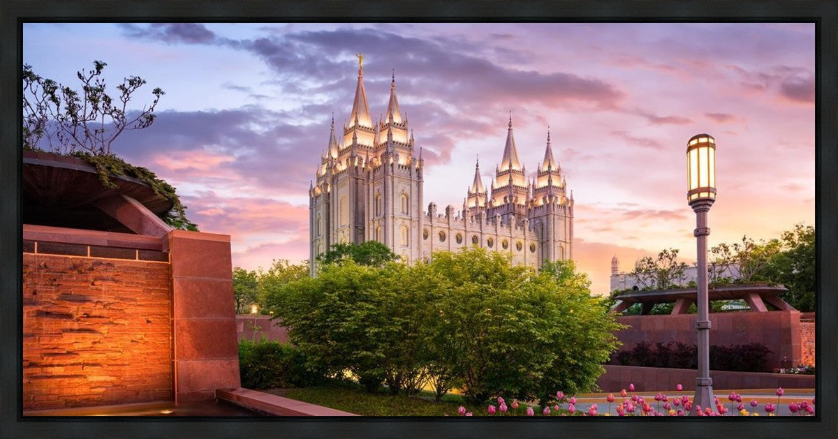 Salt Lake City This is the Place Gallery Wrap
