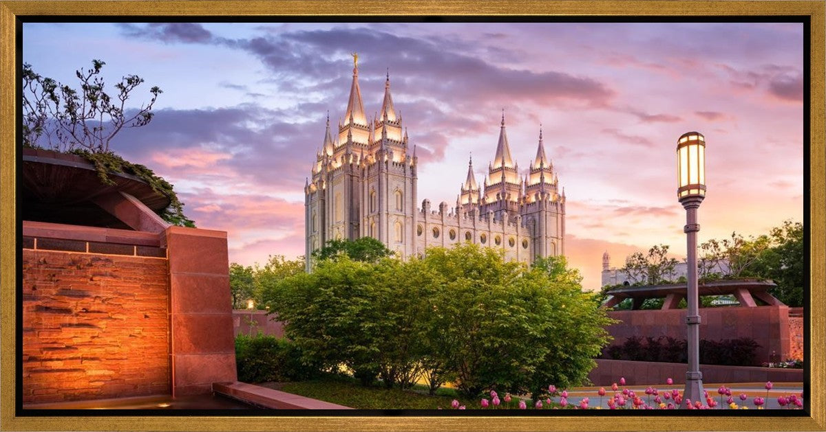 Salt Lake City This is the Place Gallery Wrap