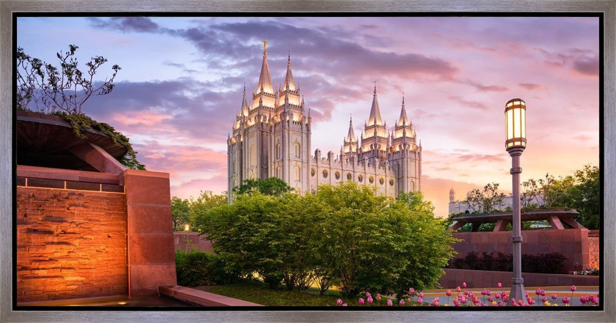 Salt Lake City This is the Place Gallery Wrap