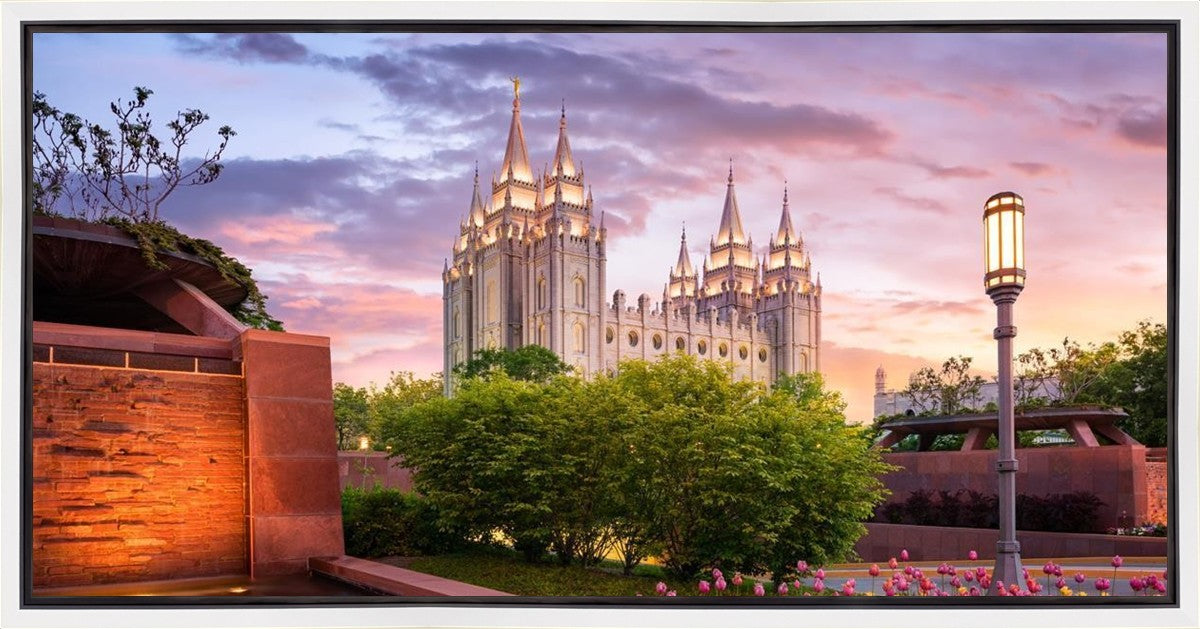 Salt Lake City This is the Place Gallery Wrap
