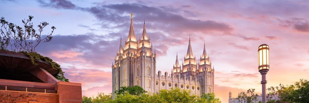 Salt Lake City This is the Place Gallery Wrap