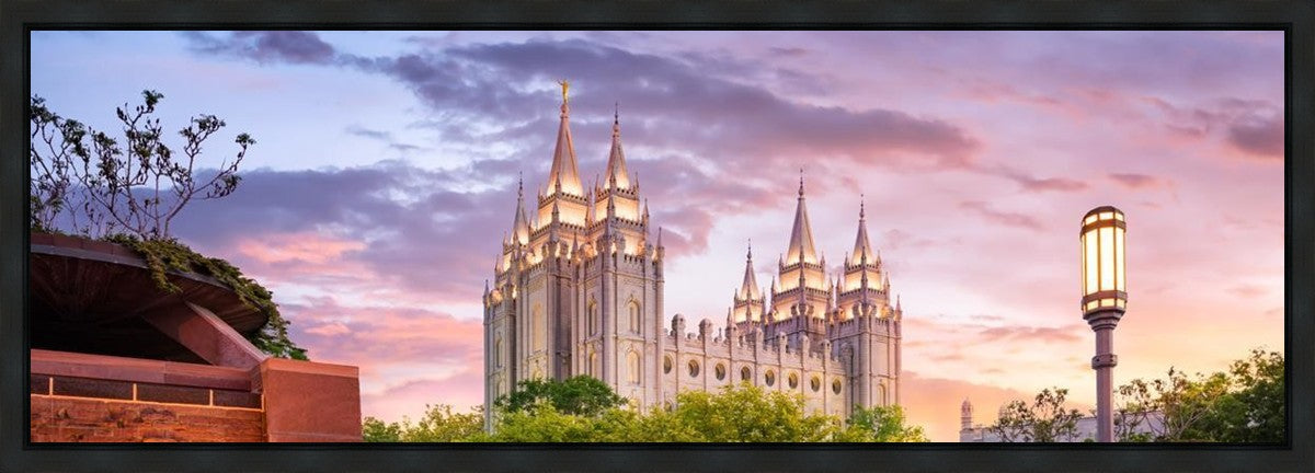 Salt Lake City This is the Place Gallery Wrap