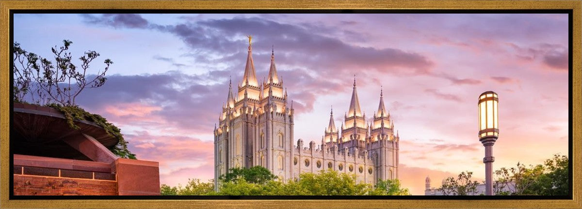 Salt Lake City This is the Place Gallery Wrap