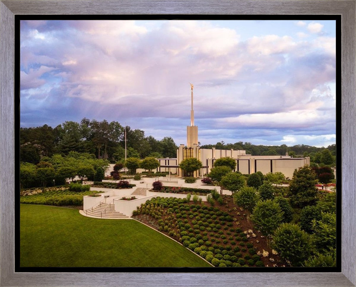 Atlanta From On High Gallery Wrap