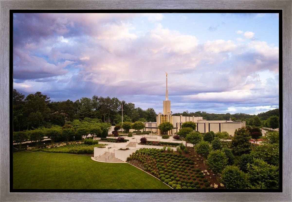 Atlanta From On High Gallery Wrap