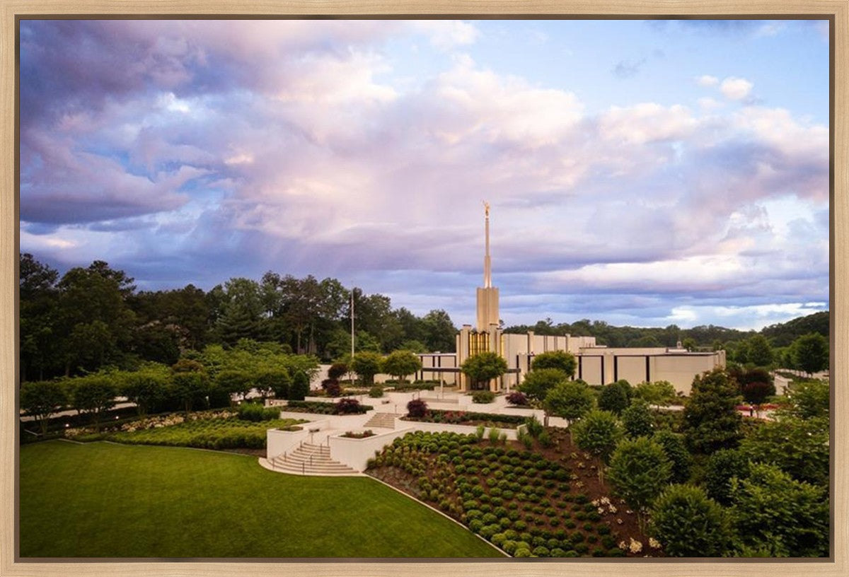 Atlanta From On High Gallery Wrap