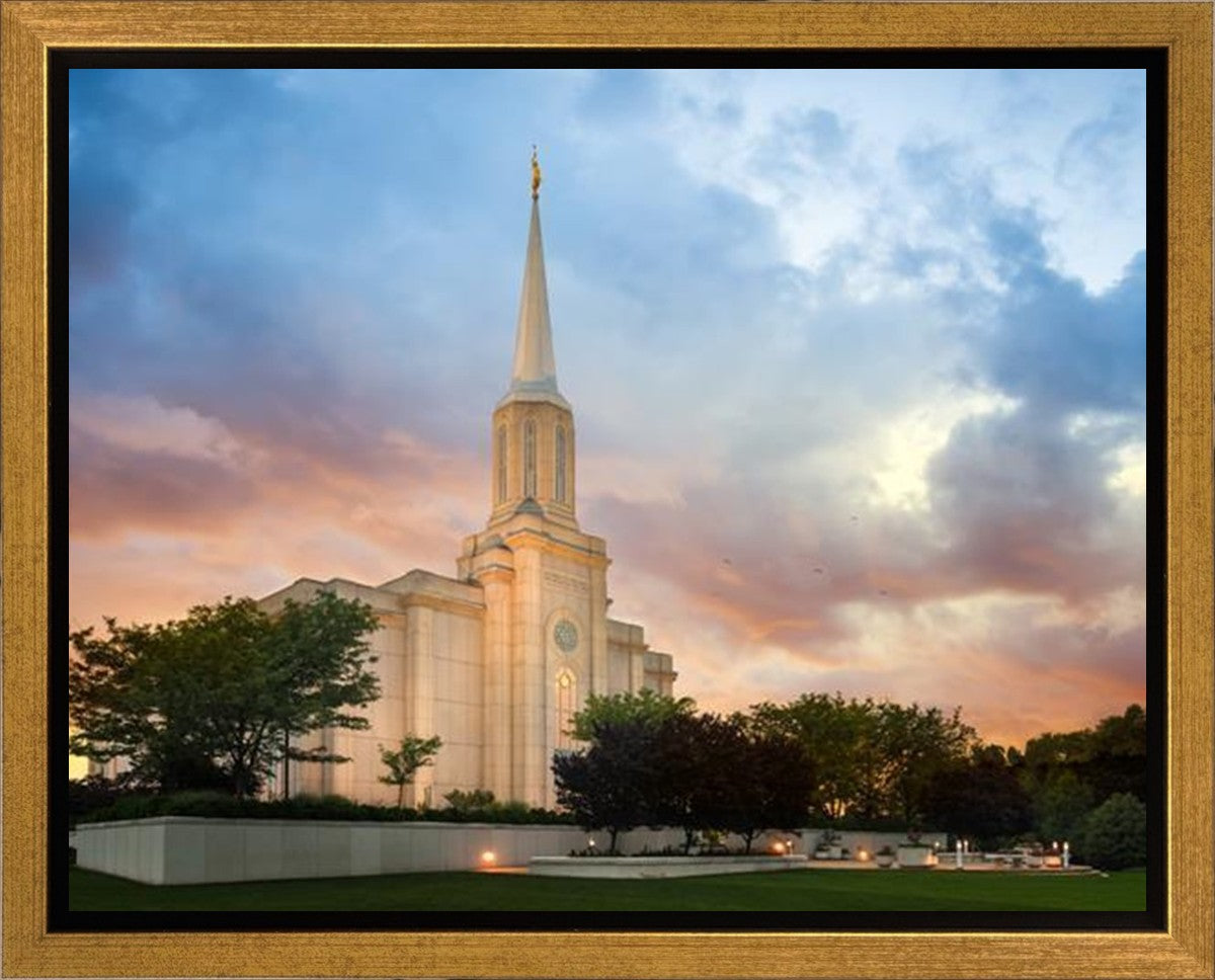 St. Louis Now the Day is Over Gallery Wrap