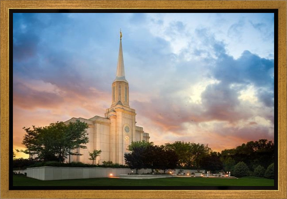 St. Louis Now the Day is Over Gallery Wrap
