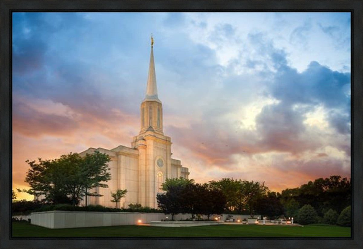 St. Louis Now the Day is Over Gallery Wrap