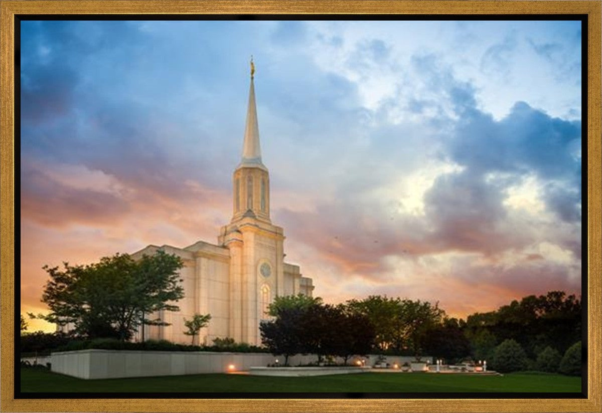St. Louis Now the Day is Over Gallery Wrap