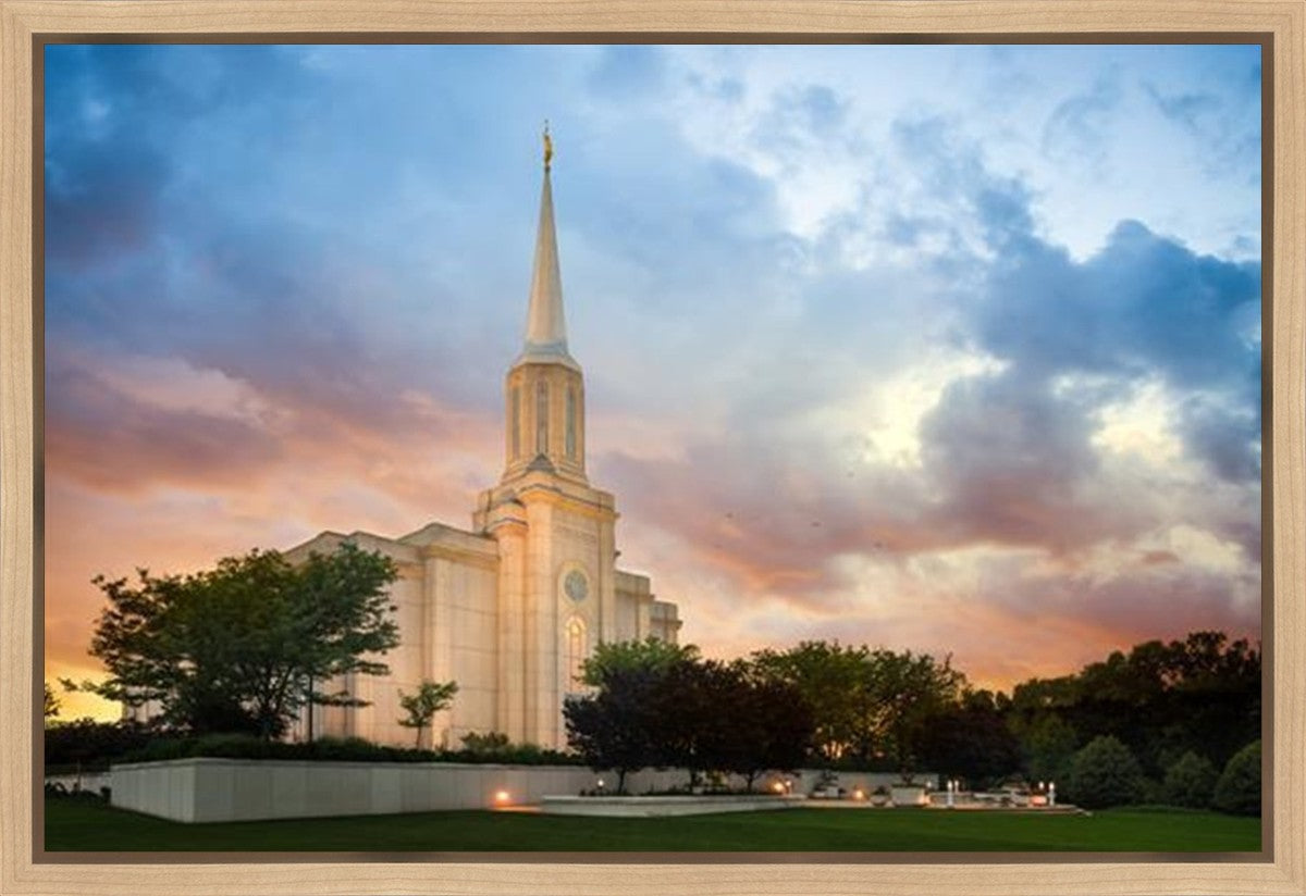 St. Louis Now the Day is Over Gallery Wrap