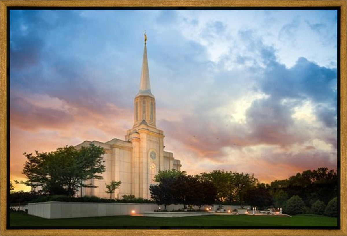 St. Louis Now the Day is Over Gallery Wrap