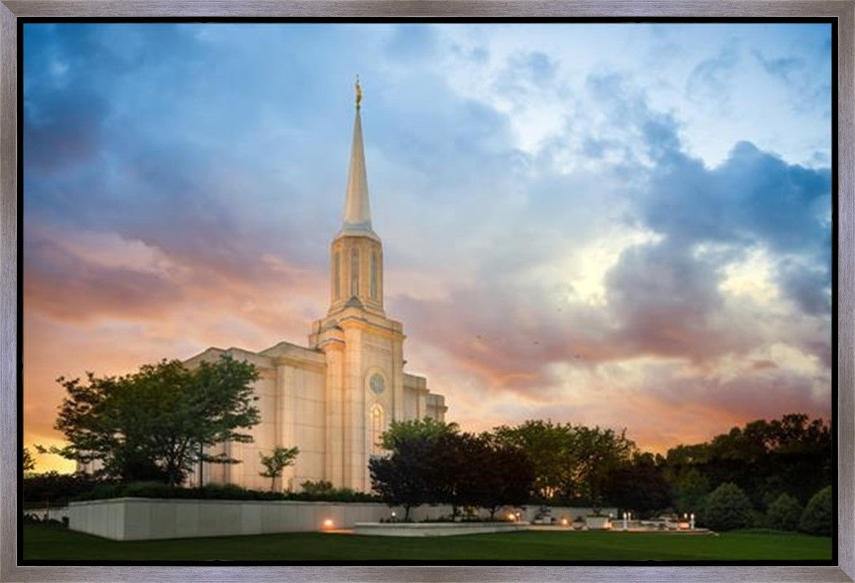 St. Louis Now the Day is Over Gallery Wrap
