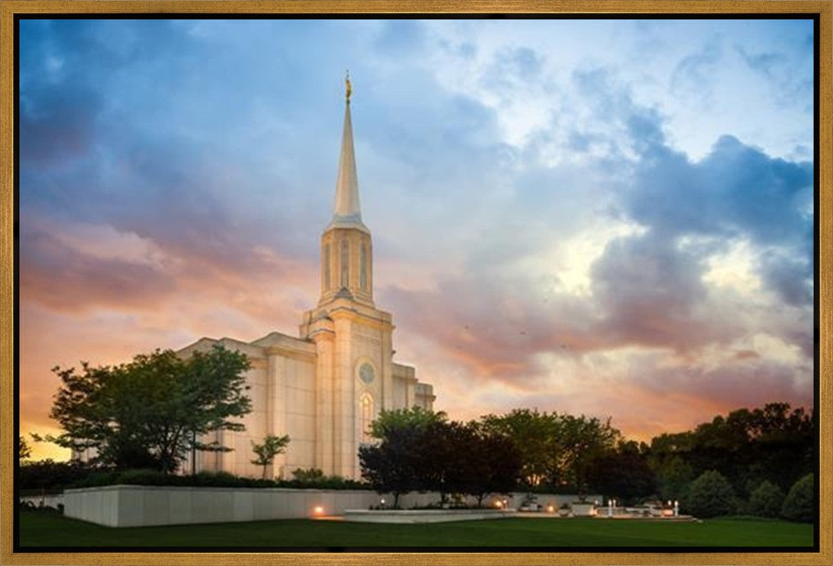 St. Louis Now the Day is Over Gallery Wrap