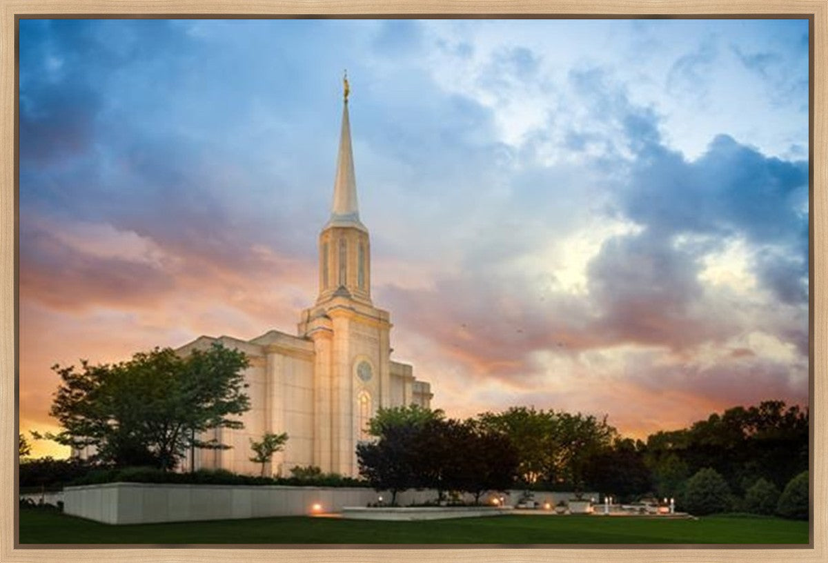 St. Louis Now the Day is Over Gallery Wrap