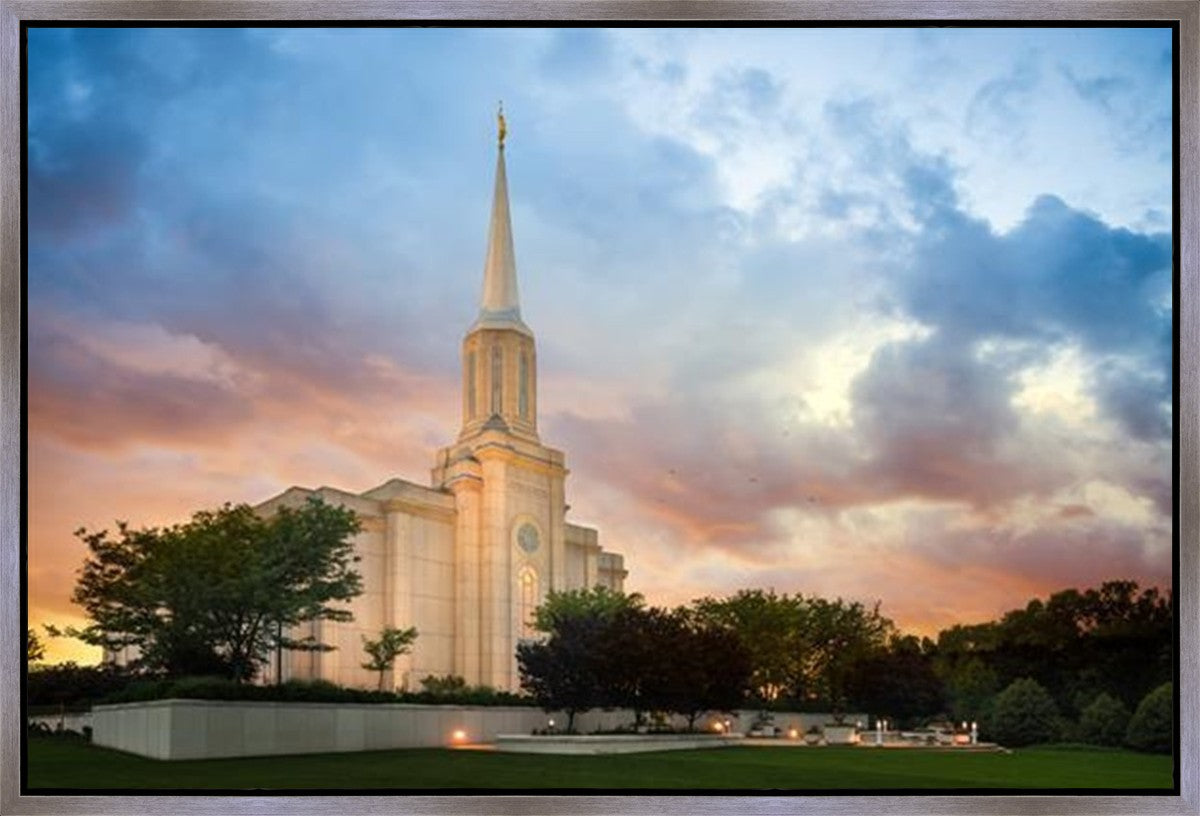 St. Louis Now the Day is Over Gallery Wrap