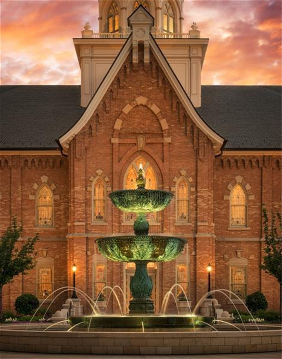 Provo City Center Fountain of Truth Gallery Wrap