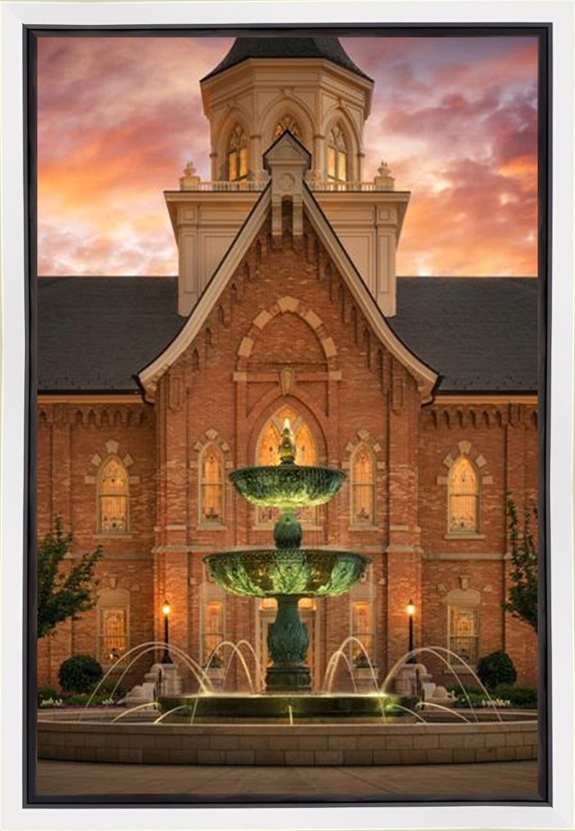 Provo City Center Fountain of Truth Gallery Wrap