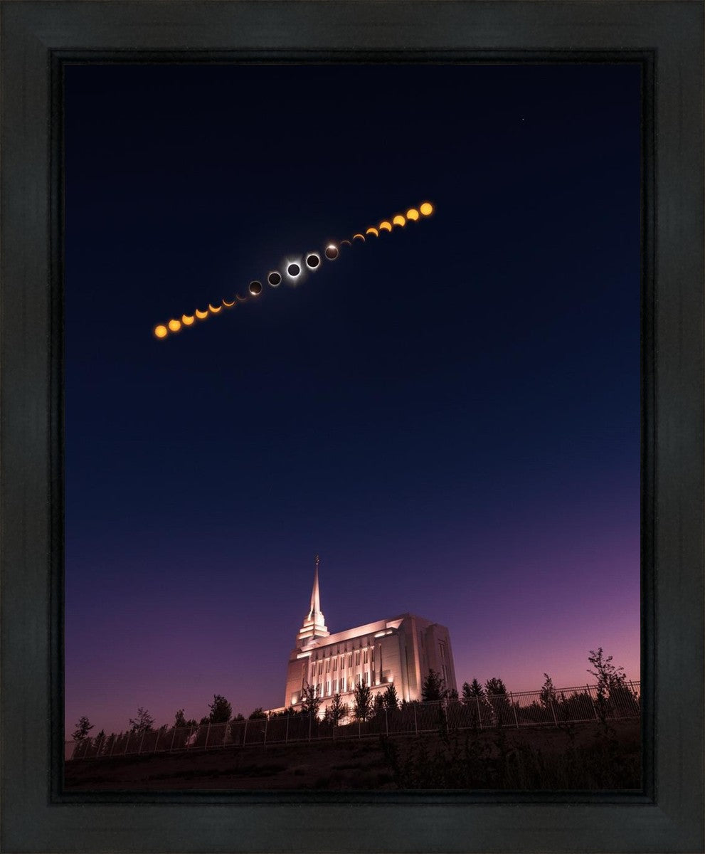 Rexburg Eclipse Phases Gallery Wrap