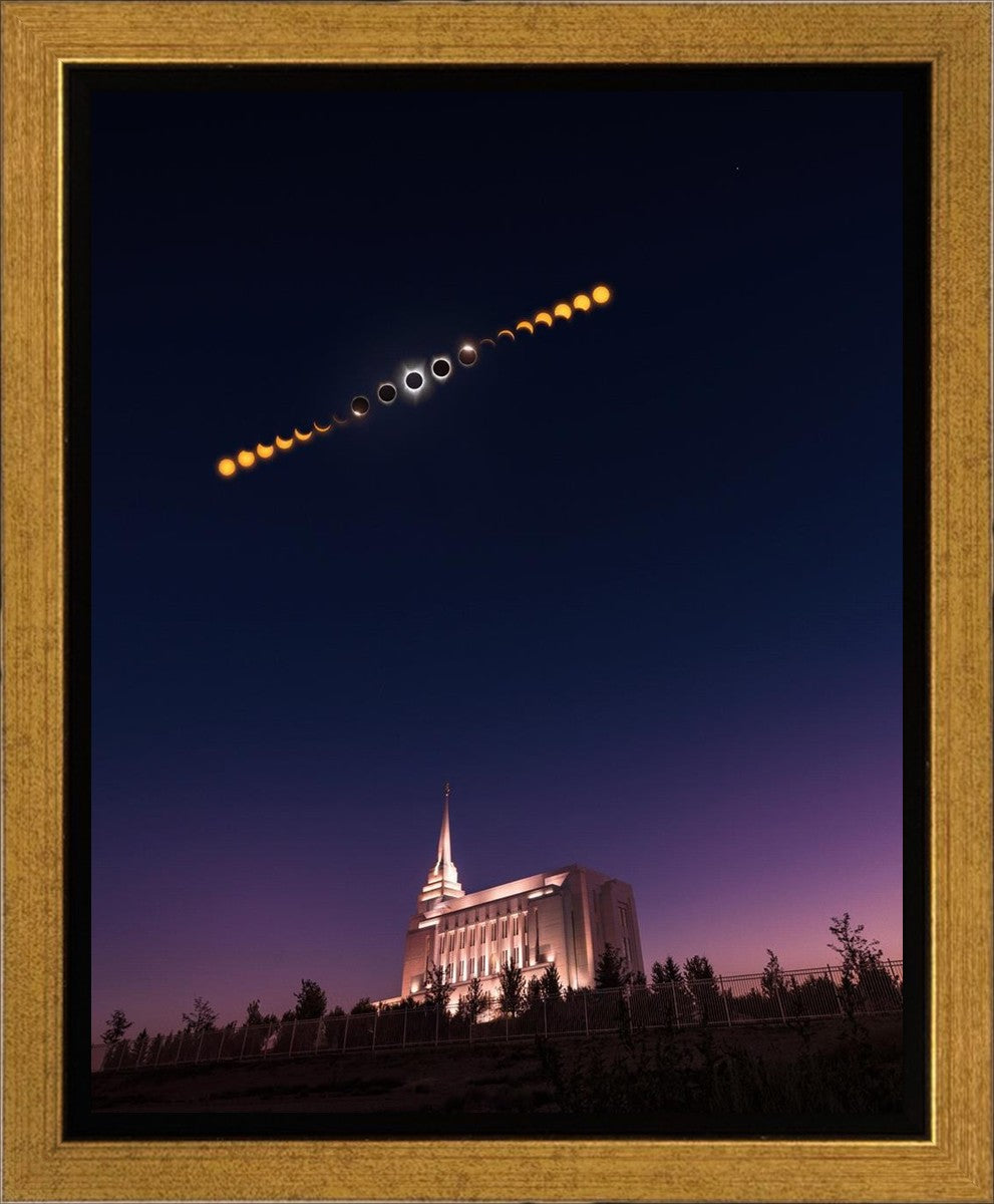 Rexburg Eclipse Phases Gallery Wrap