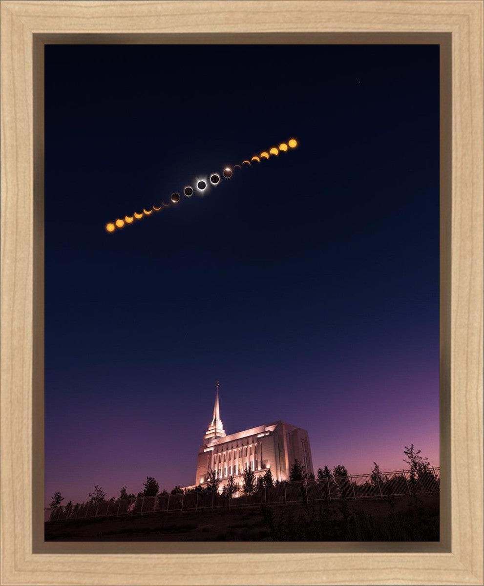 Rexburg Eclipse Phases Gallery Wrap