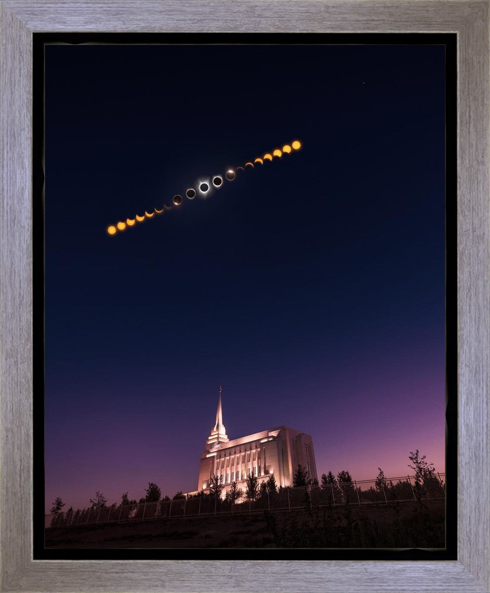 Rexburg Eclipse Phases Gallery Wrap