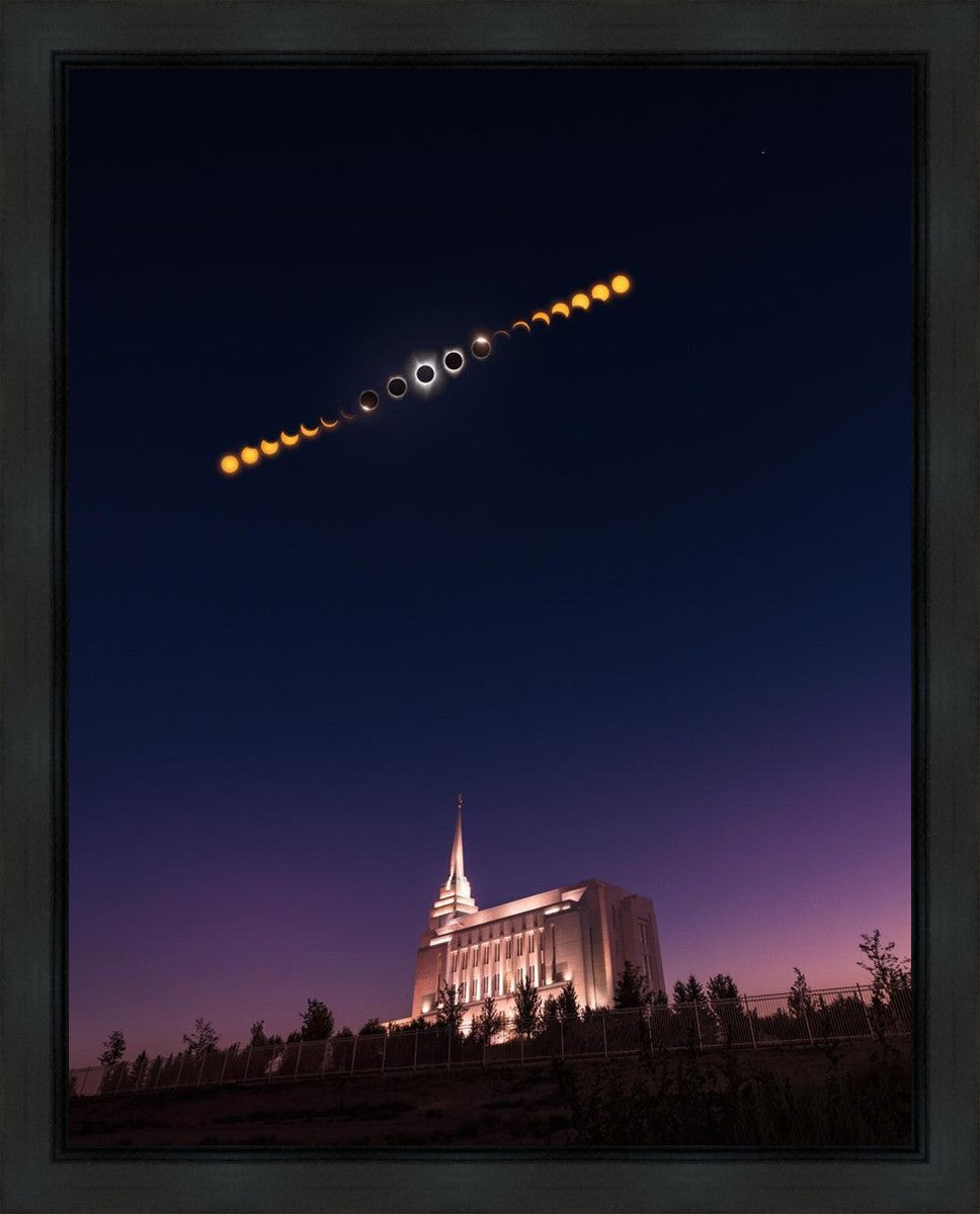 Rexburg Eclipse Phases Gallery Wrap