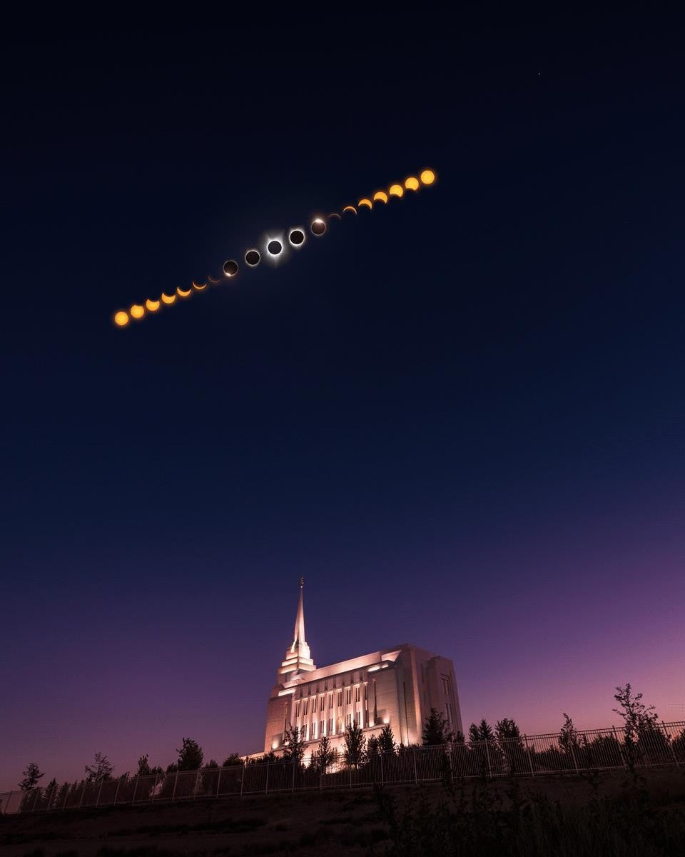 Rexburg Eclipse Phases Gallery Wrap