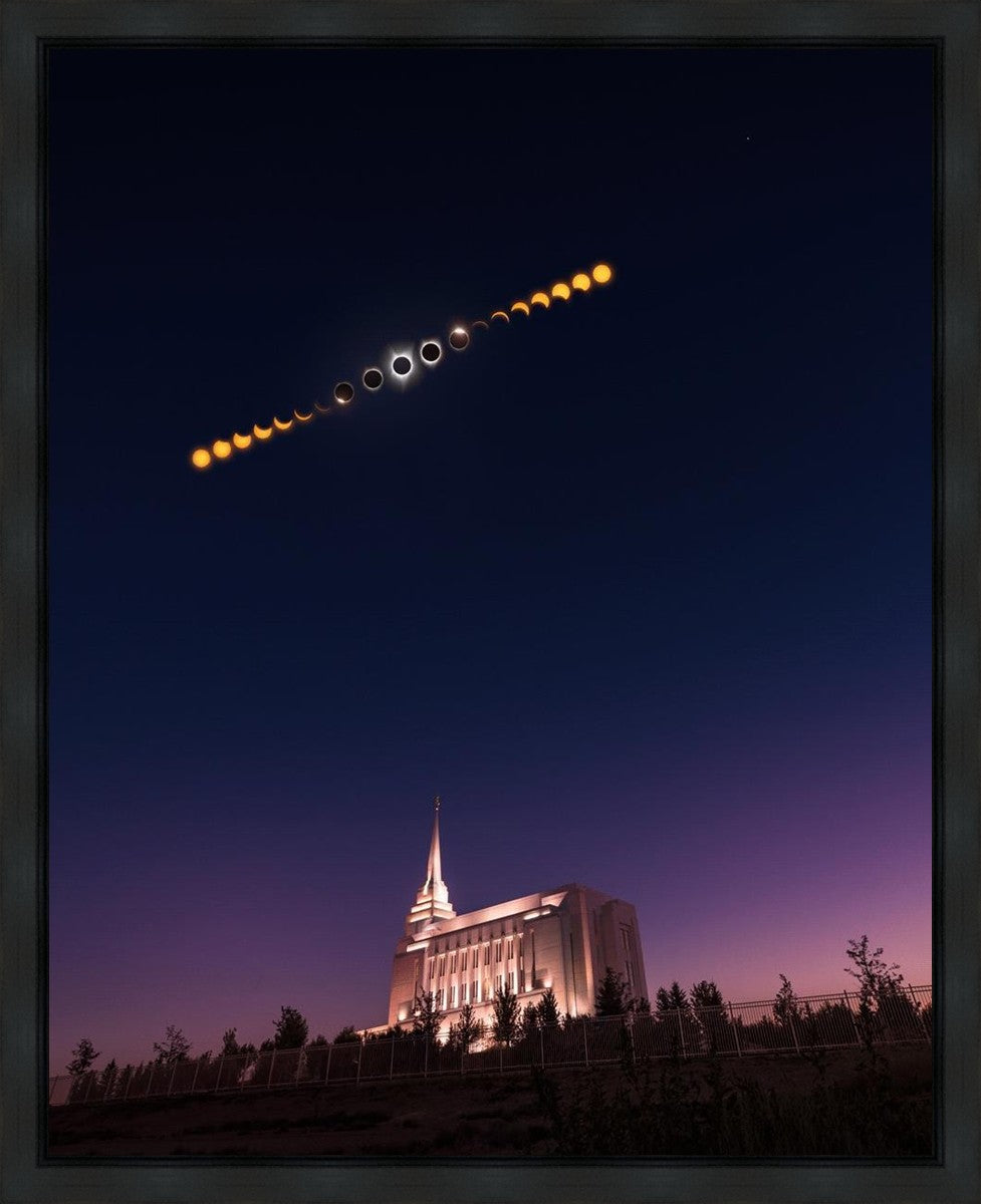Rexburg Eclipse Phases Gallery Wrap