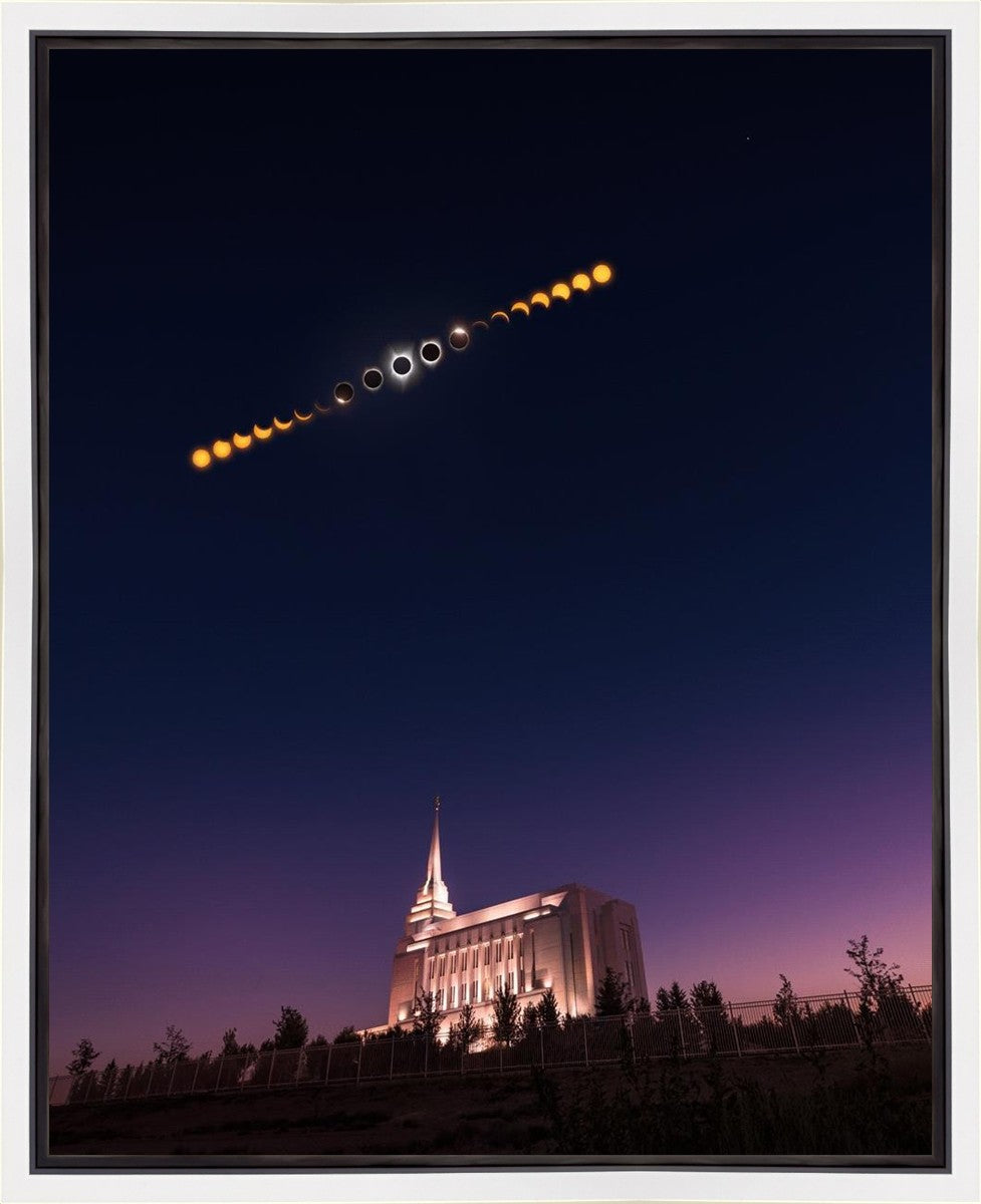 Rexburg Eclipse Phases Gallery Wrap