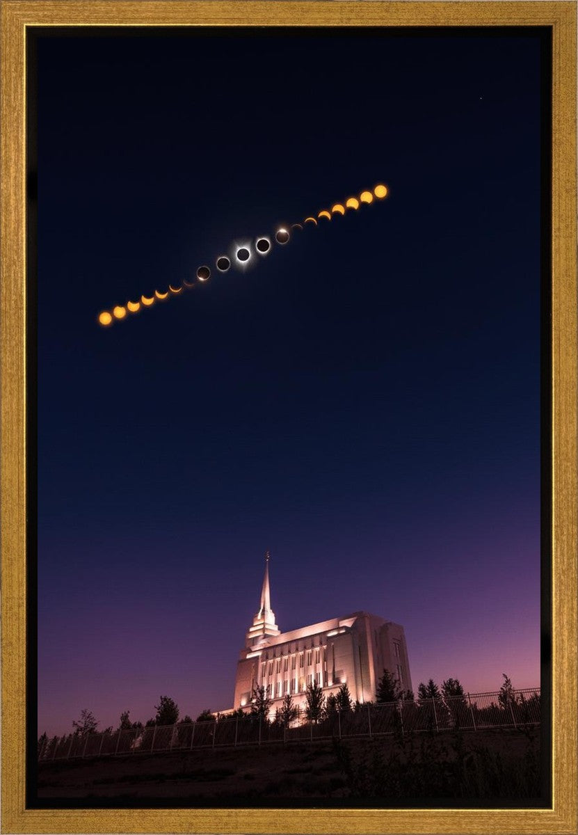Rexburg Eclipse Phases Gallery Wrap
