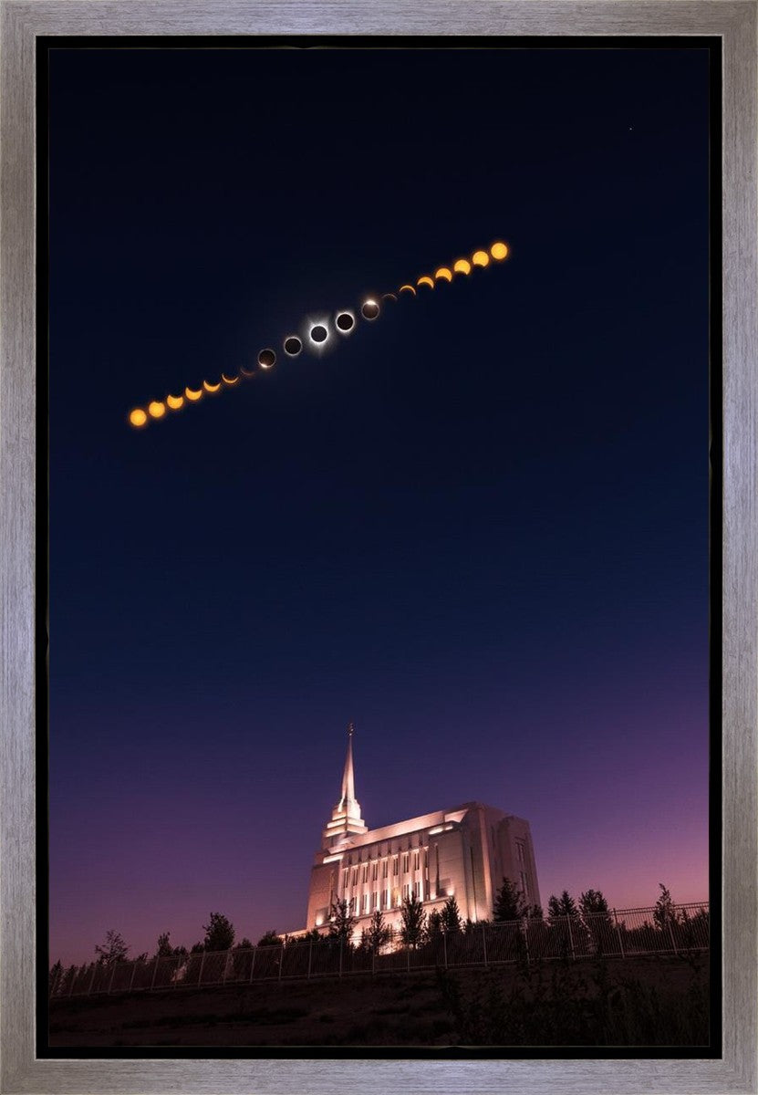 Rexburg Eclipse Phases Gallery Wrap