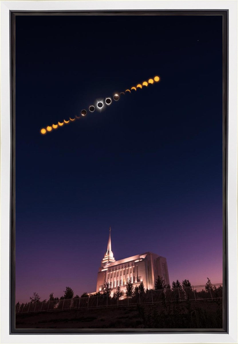 Rexburg Eclipse Phases Gallery Wrap