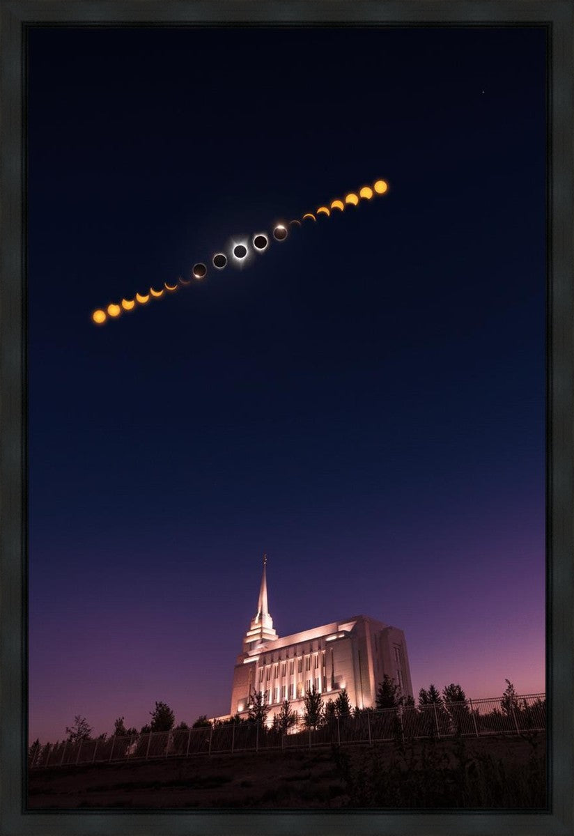 Rexburg Eclipse Phases Gallery Wrap