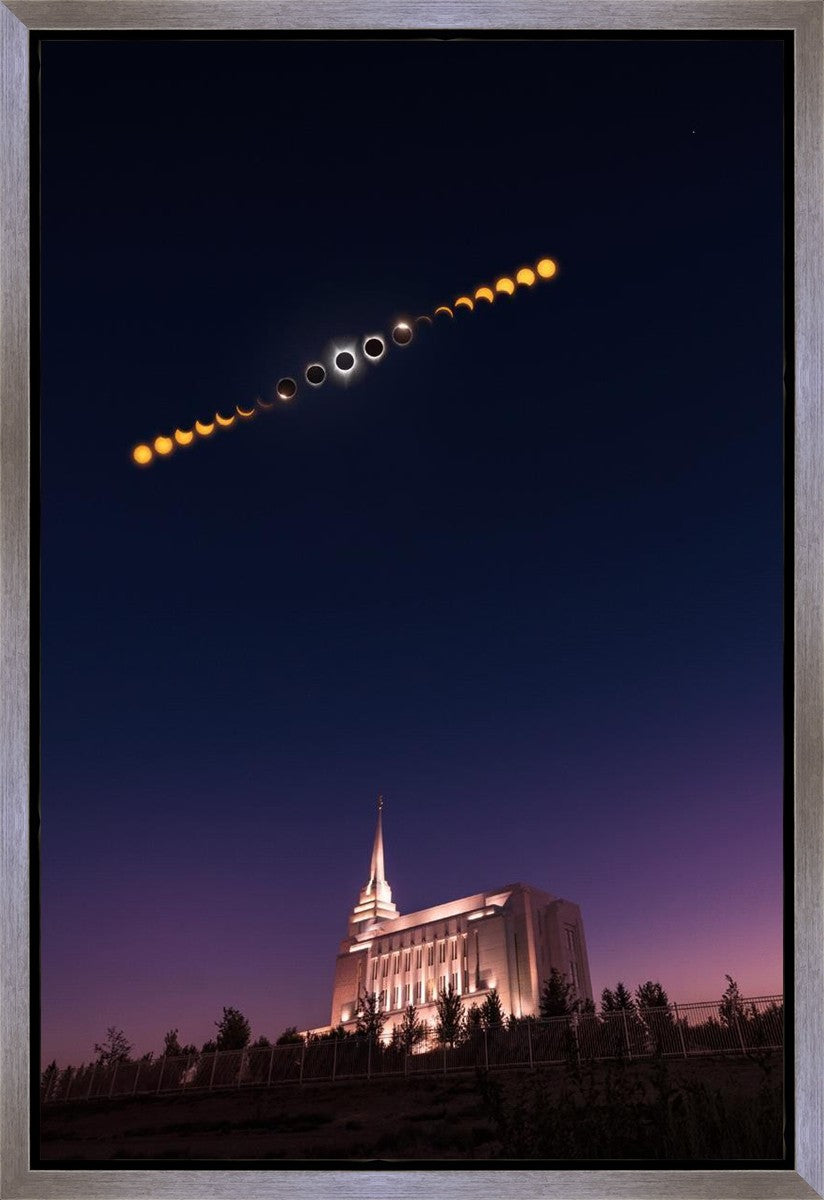 Rexburg Eclipse Phases Gallery Wrap