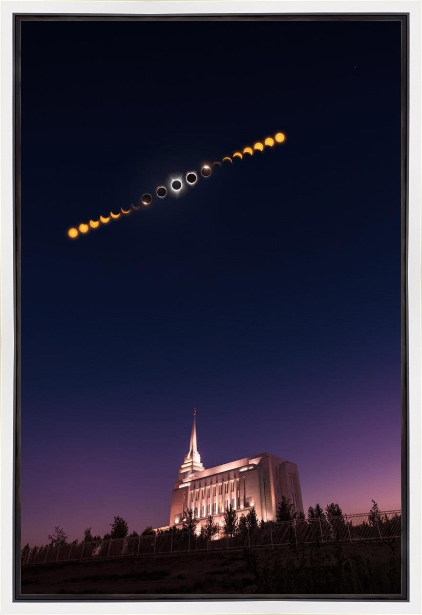 Rexburg Eclipse Phases Gallery Wrap