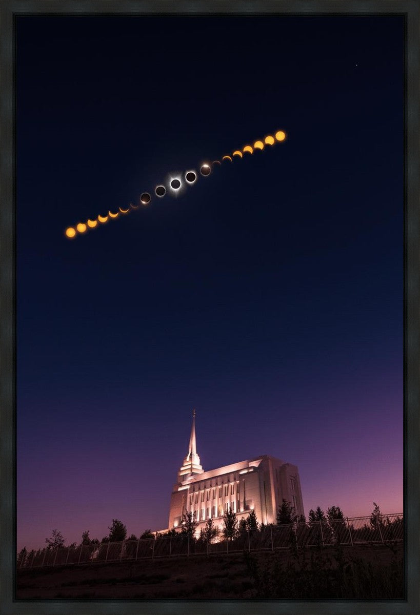 Rexburg Eclipse Phases Gallery Wrap