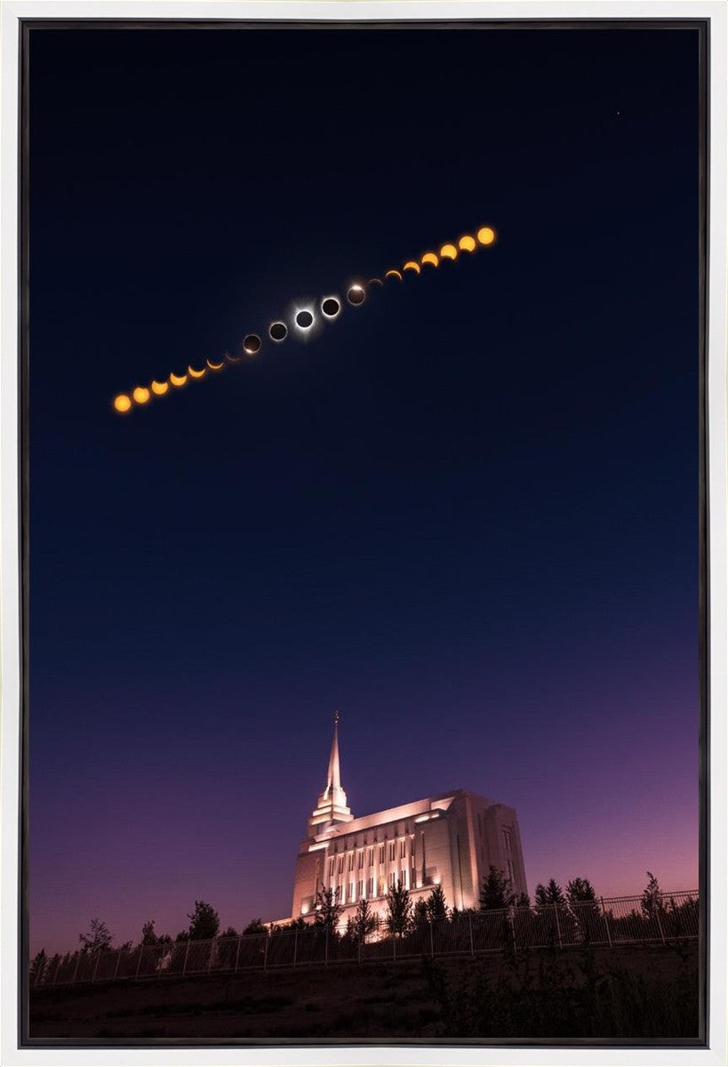 Rexburg Eclipse Phases Gallery Wrap