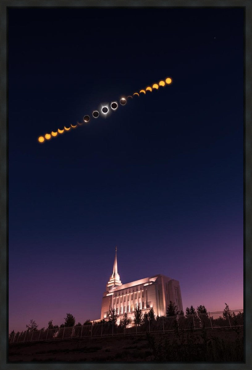 Rexburg Eclipse Phases Gallery Wrap